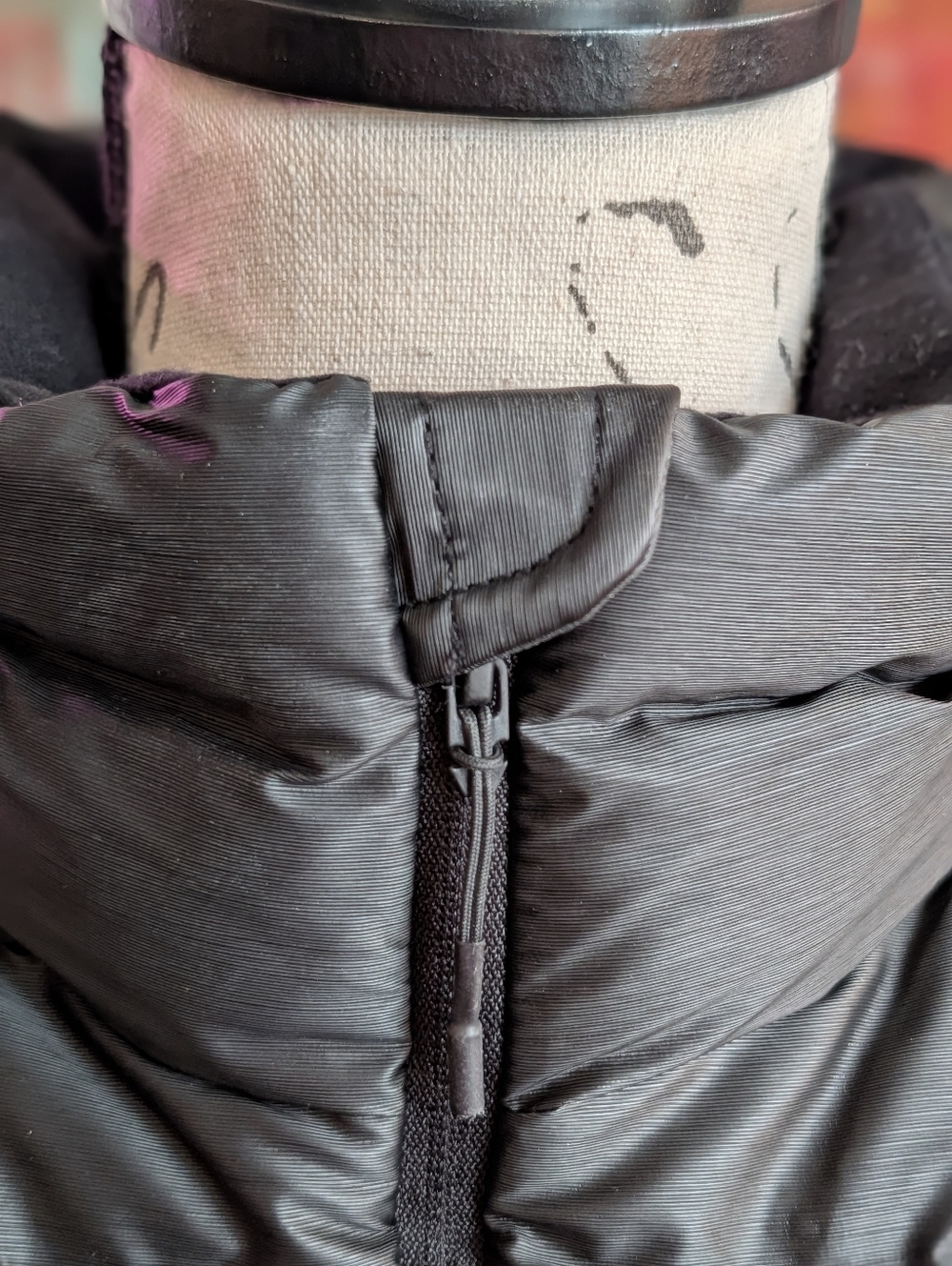 Rains Bator Sleeveless Quilted Jacket Black - Picture 8 of 13